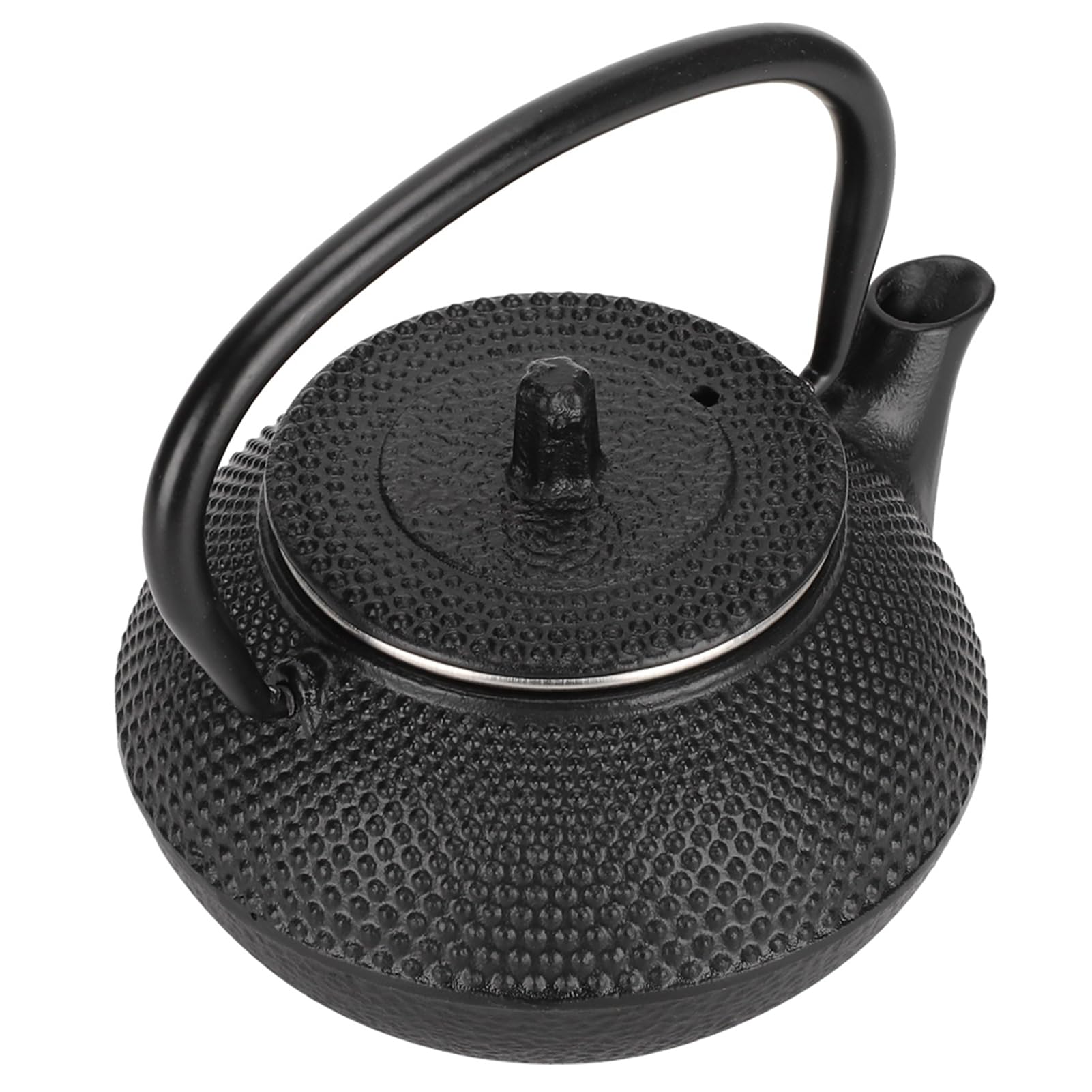 Tetera de hierro fundido estilo japonés con colador para uso doméstico con capacidad de 0,3 L