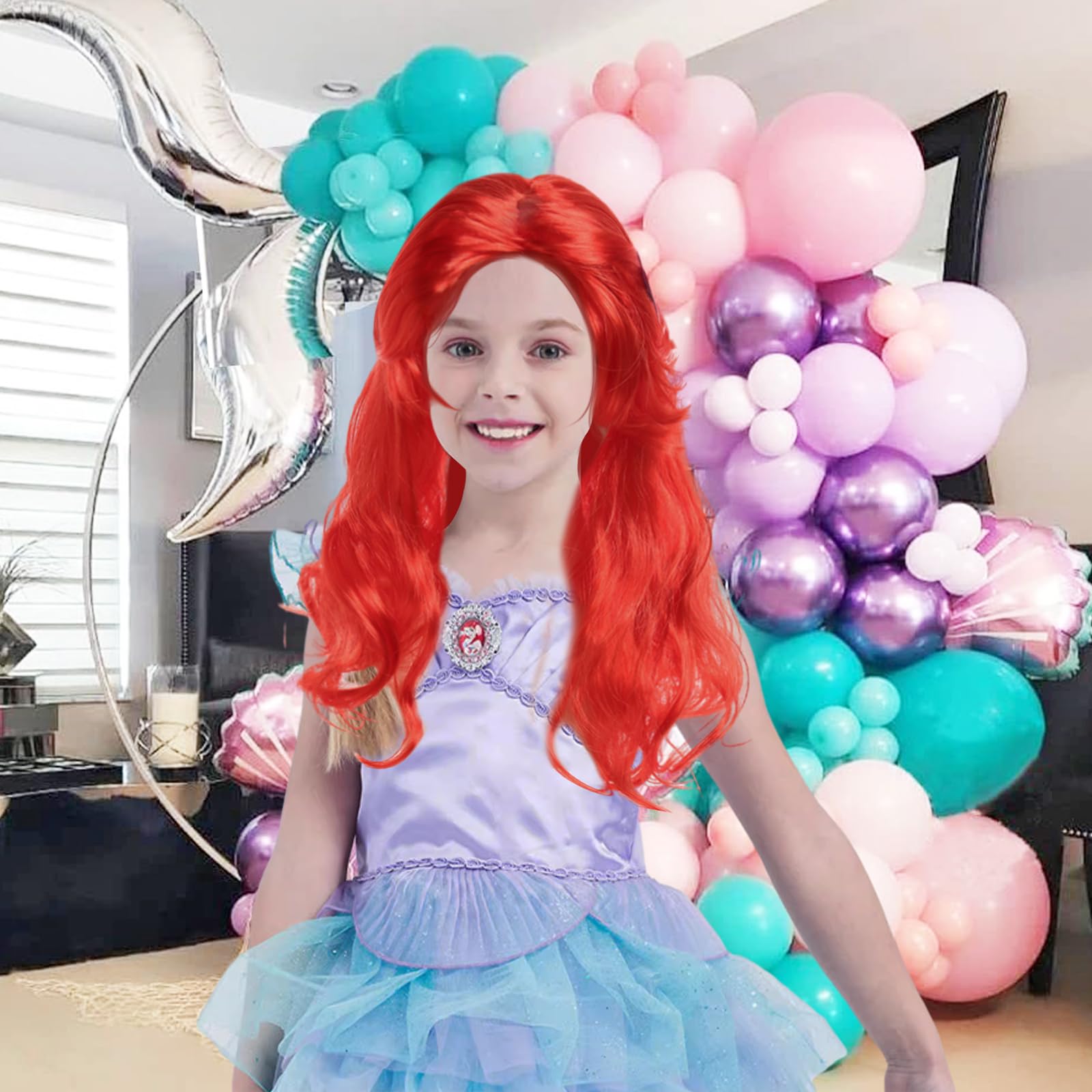 Vestito Da Principessa Elsa Frozen Con Luci LED - Costume Per Bambina Con Parrucca, Corona E Bacchetta Per Carnevale E Feste - Foto 7