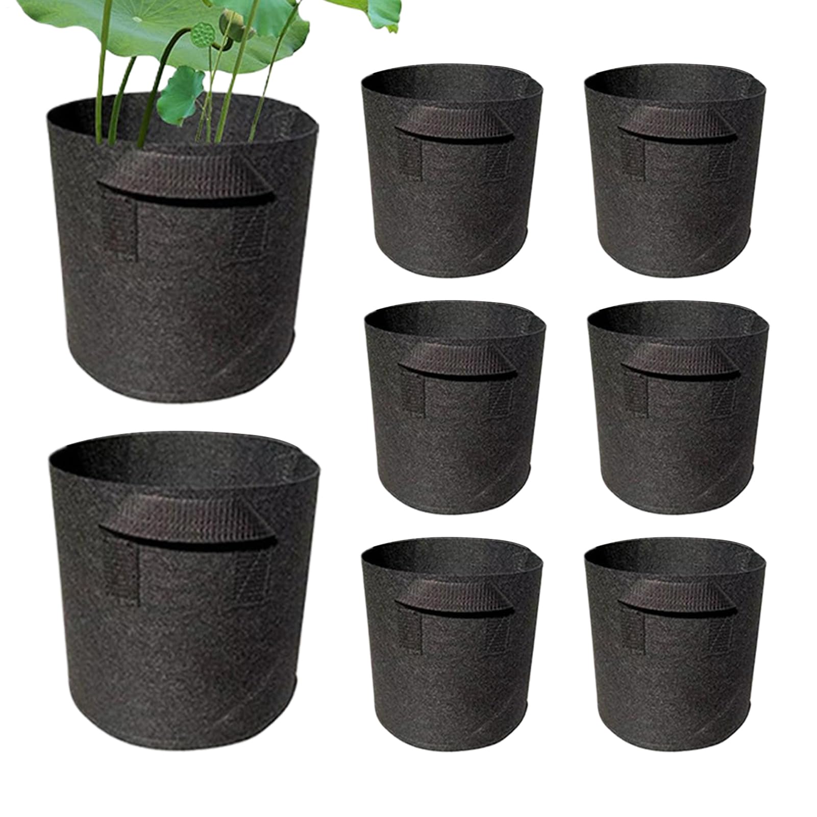 Generico Vasi per Piante da Laghetto | Contenitore Per Laghetto In Tessuto Non Tessuto,per Giardino Acquatico Pieghevole Leggero Facile da Conservare Utilizzabile in Cortile