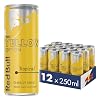 Red Bull Energy Drink Tropical 12 x 250 ml Cans Drinks Yellow Edition Palette of 12