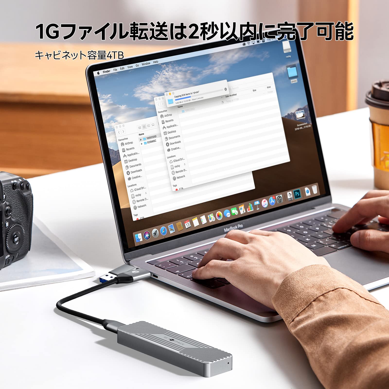 Amazon.co.jp: SETMSPACE m.2 ssd 外付けケース USB3.1 Gen2 10Gbps
