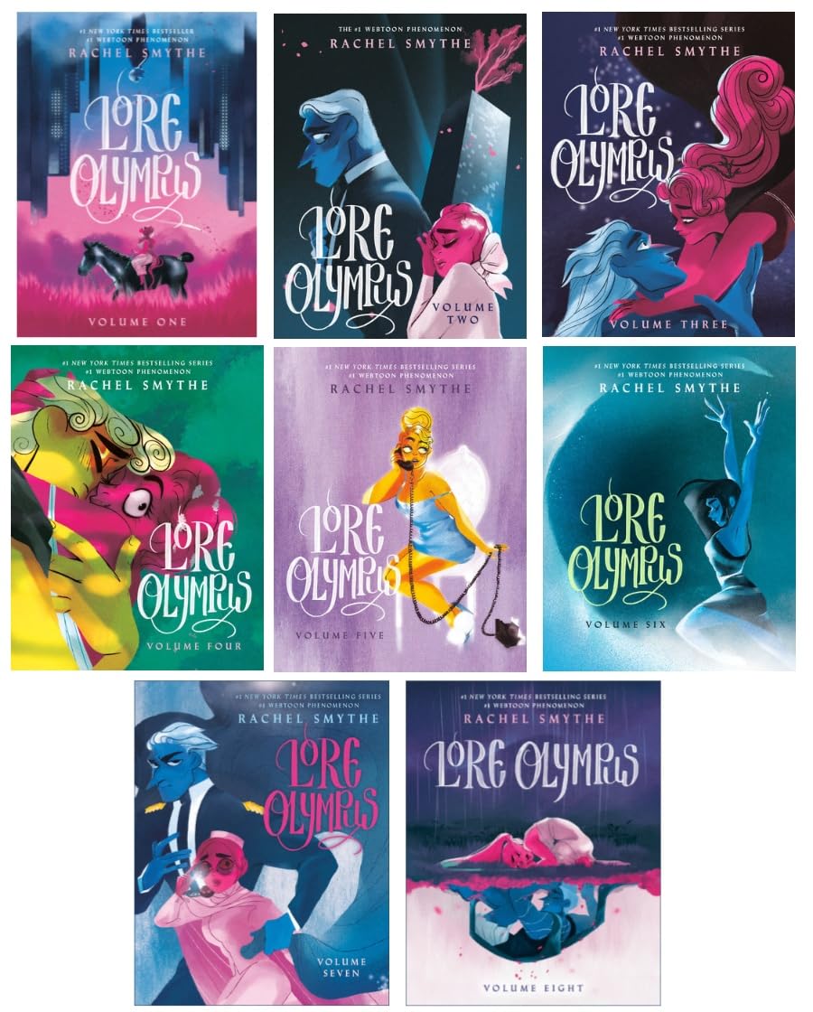 Lore Book Example Lore Olympus Series 8-Book Ultimate Collection Set (Vol.1 to Vol.8) - A ...