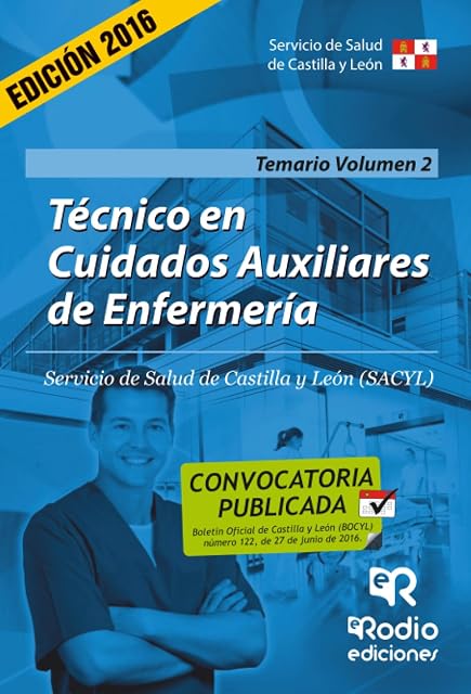 Portada de Técnico en Cuidados Auxiliares de Enfermería. Temario Volumen 2 Servic