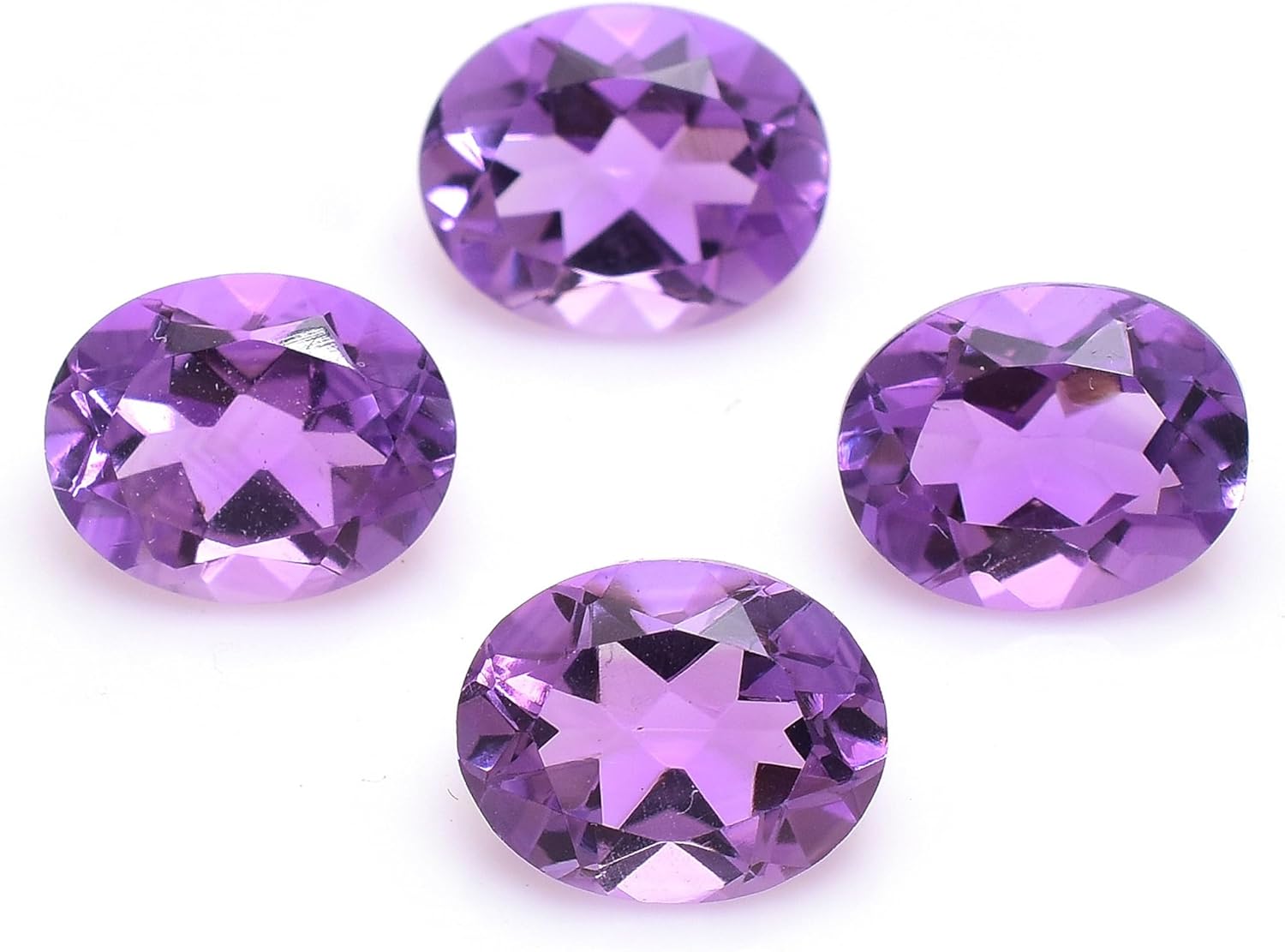 Natural Amethyst round pear oval faceted brilliant cut AAA quality loose calibrated gemstones for jewelry making