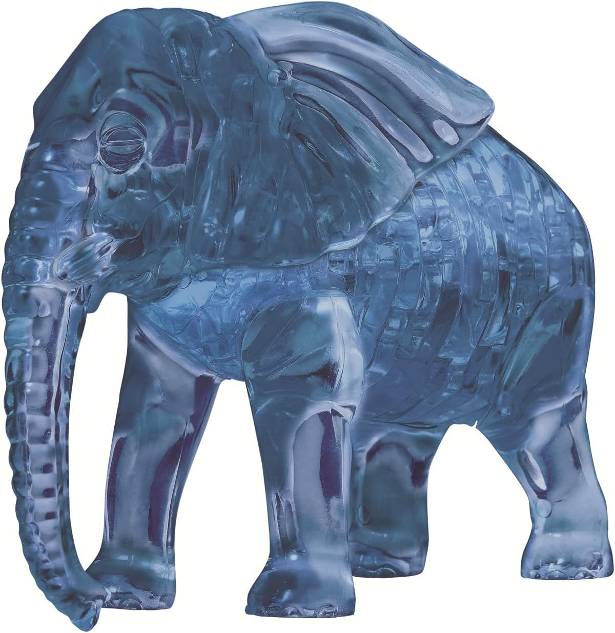 BePuzzled | Elephant Original 3D Crystal Puzzle, Ages 12 and Up