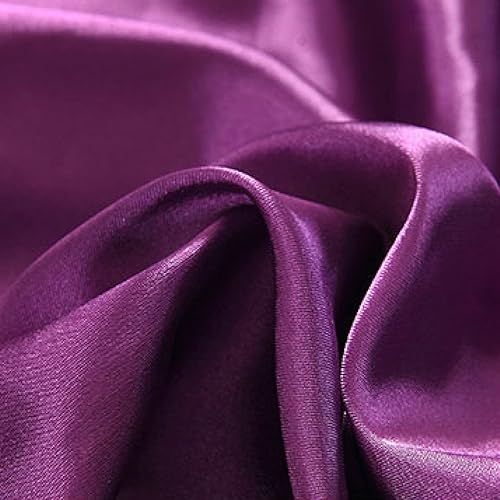 Miniatura 5 de FCLDESHOP Sábana bajera suave sábana bajera de microfibra cepillada de satén sedoso de color sólido funda de colchón de bolsillo profundo para cama
