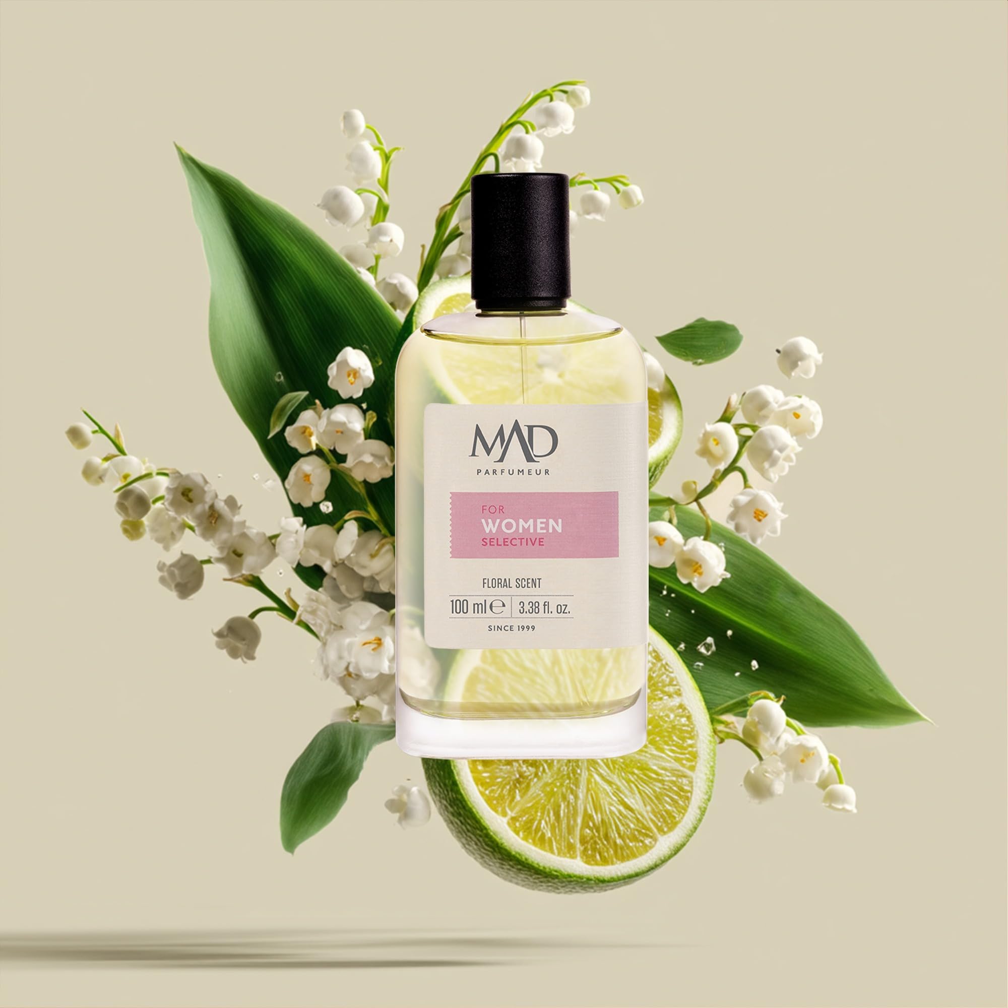 Mad A120 Selective Eau de Parfum (EDP) 100 ml Kadın Parfüm – Portakal, Yasemin ve Vanilya ile Çiçeksi,Tatlı Parfüm
