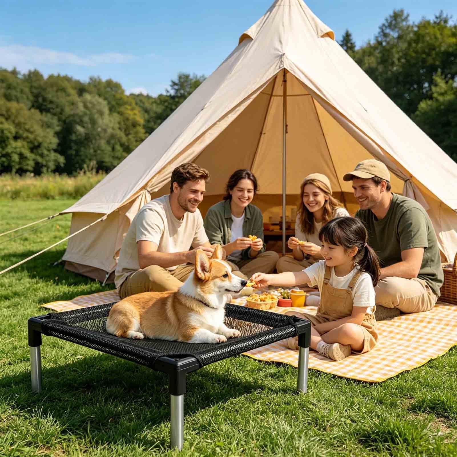 Podwyższone Łóżko Dla Oddychająca Siatka Przenośne Zmywalne Hamak | Oddychające Podwyższone Łóżko dla Outdoor Na Podróż Samochód Taras Lato Trening Podłoga Okno Balkon