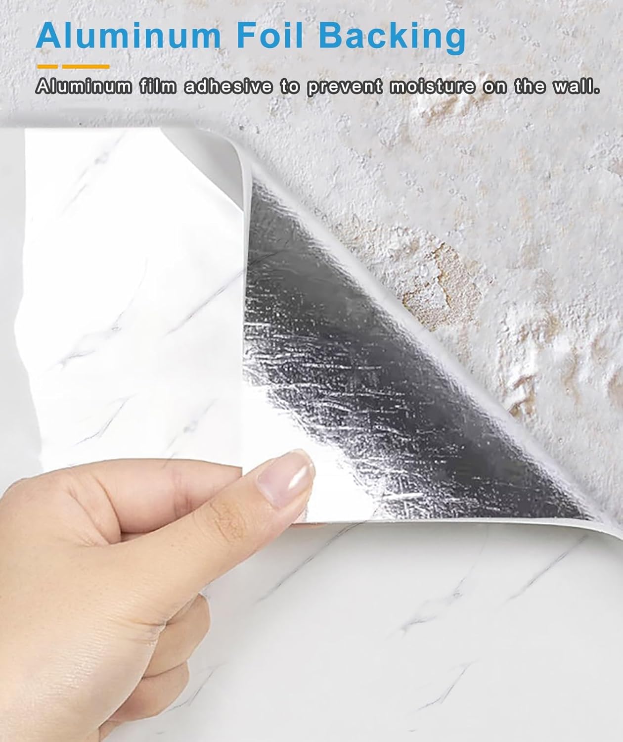 YXXSDP Ceiling Panels Decorative, Peel and Stick Wallpaper (11.8" X 23.6") – 19.4 Sq. Ft.10-Pack, Waterproof PVC Tiles for Kitchen, Bathroom, Living Room & Accent Walls(Colorful Stone)