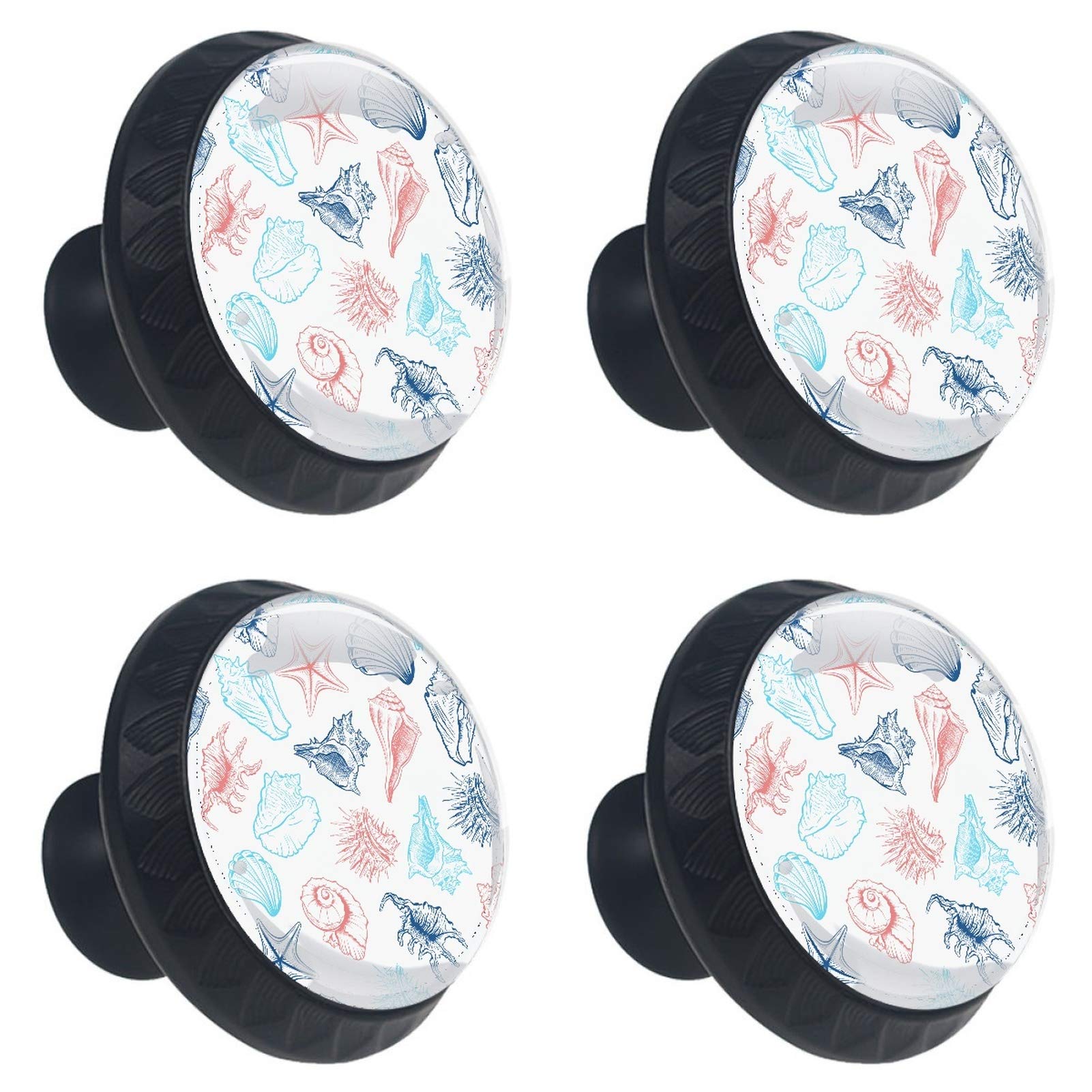 Boutons ronds en verre coloré pour personnaliser vos meubles avec poésie