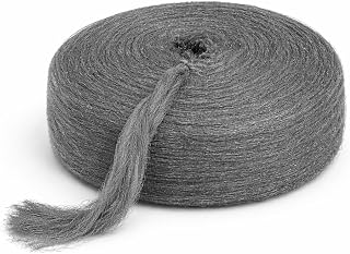 Hi-Tech Steel Wool Reel 5 lb – 0000 Grade Steel Wool for Polishing, Cleaning & Finishing Metal, Glass & Automotive Surfaces