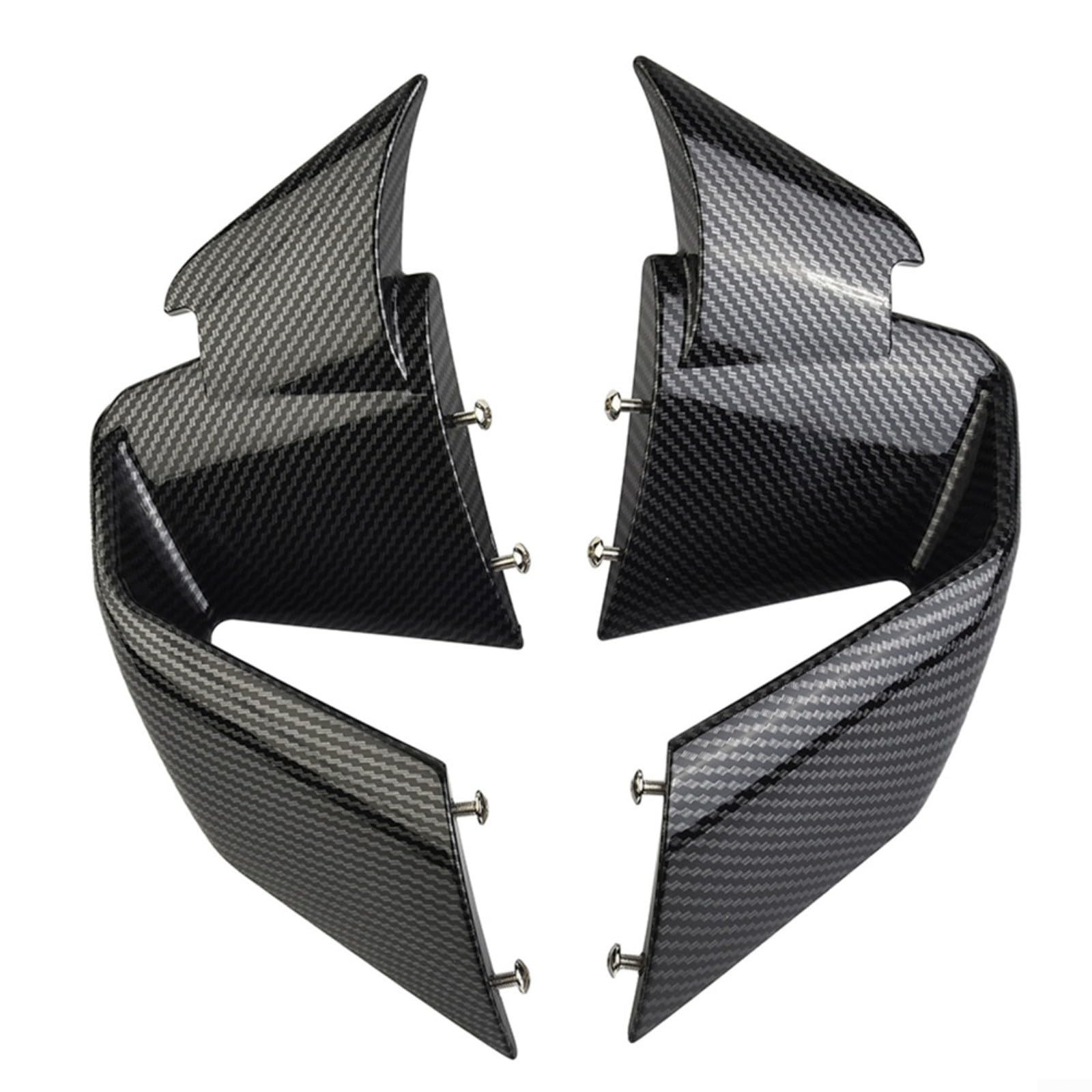 Aileron avant fixe BMW M1000RR 2019-2022 carbone noir | Carénage aérodynamique moto