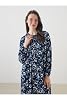 LC WAIKIKI Crew Neck Floral A Line Dress