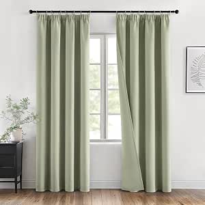 MIULEE Rideau Thermique Occultant Velours Matelassé Double Face – Isolation Froid/Chaleur, Anti-Bruit, Œillets, 132x225 Cm 1 Panneau Gris Velours