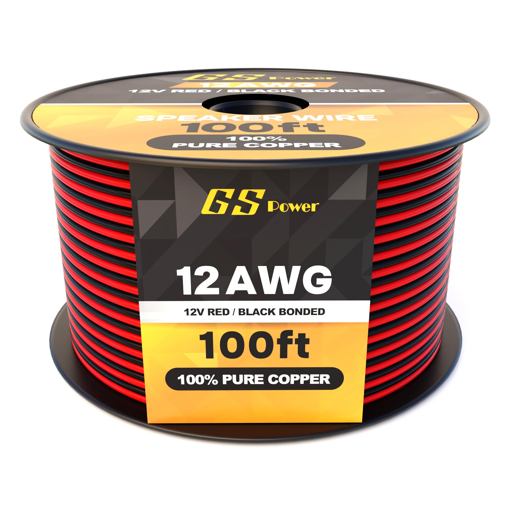 Amazon.com: GS Power 12 Gauge Wire 100ft Oxygen Free, OFC