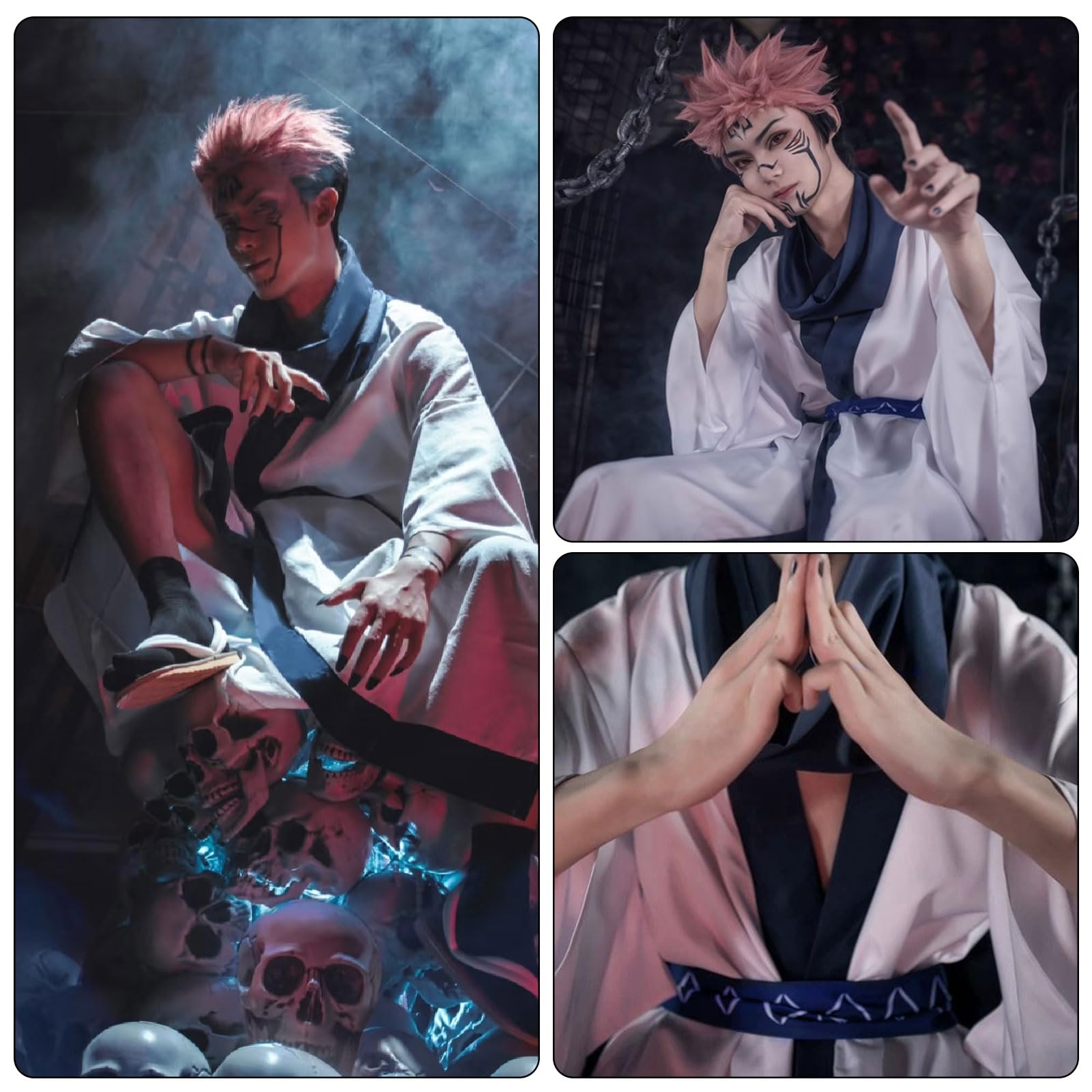 MeYuxg Costume cosplay anime Satoru Gojo/Toji Fushiguro/Geto Suguru/Ryomen Sukuna/Ieiri Shoko/Amanai Riko/Yuta Okkotsu/Iori Utahime Cosplay Costume Anime