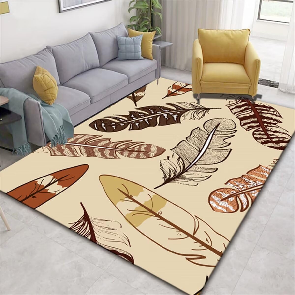 Tapis de jeu bébé chambre bébé fille tapis salon balcon 80X120