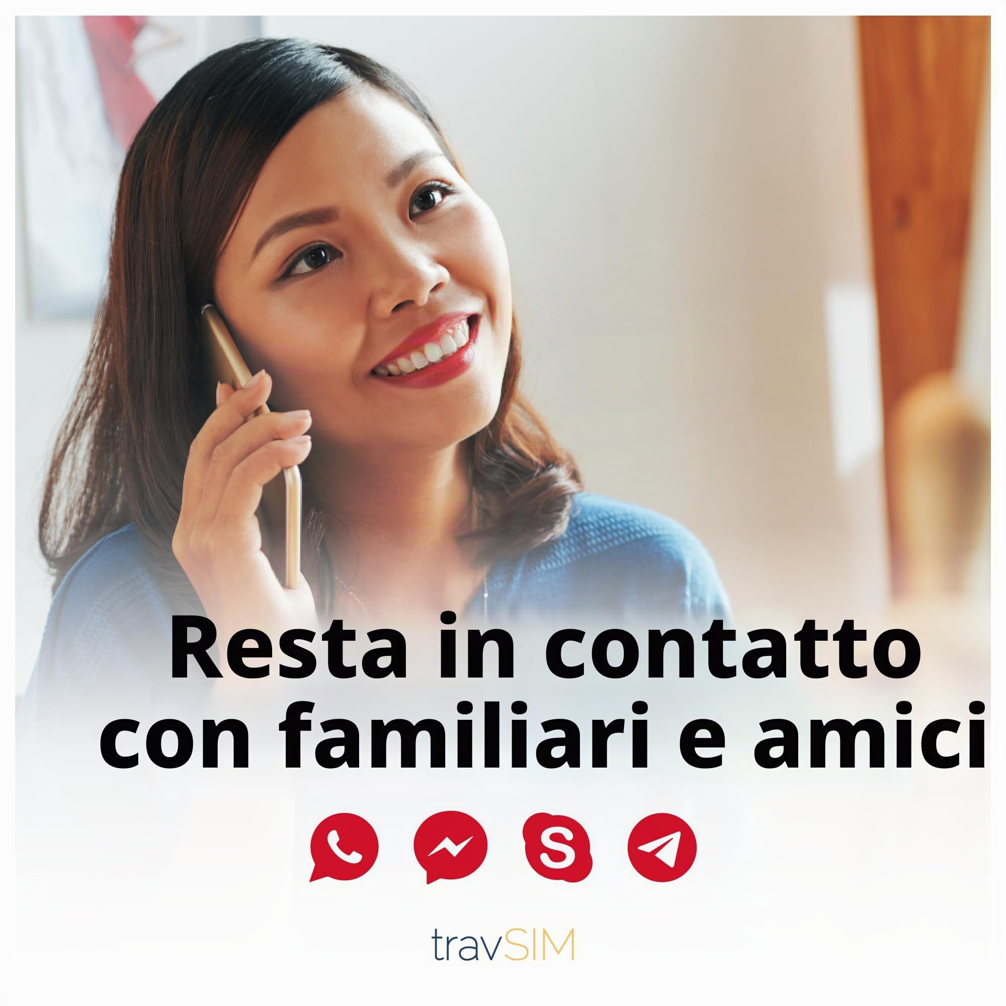 travSIM China Mobile SIM Card | 15 Giorni - 10 GB a velocità 5G/4G | Travel SIM Cina per rimanere connessi | Assistenza 24 ore su 24, 7 giorni su 7