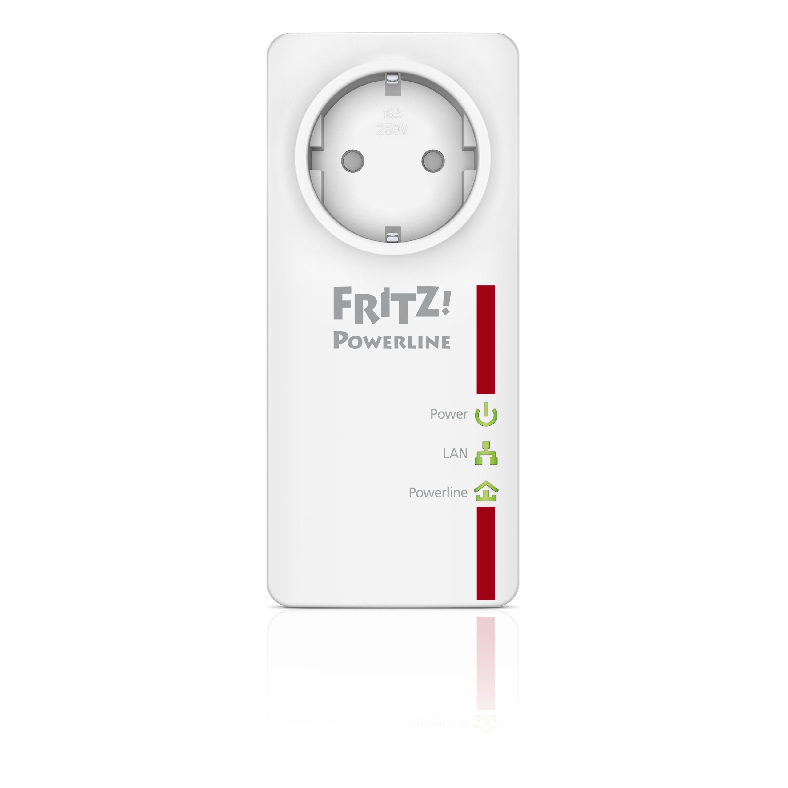 AVM FRITZ! Powerline 520E Set (500 Mbit/s, Gigabit LAN, Steckdose)