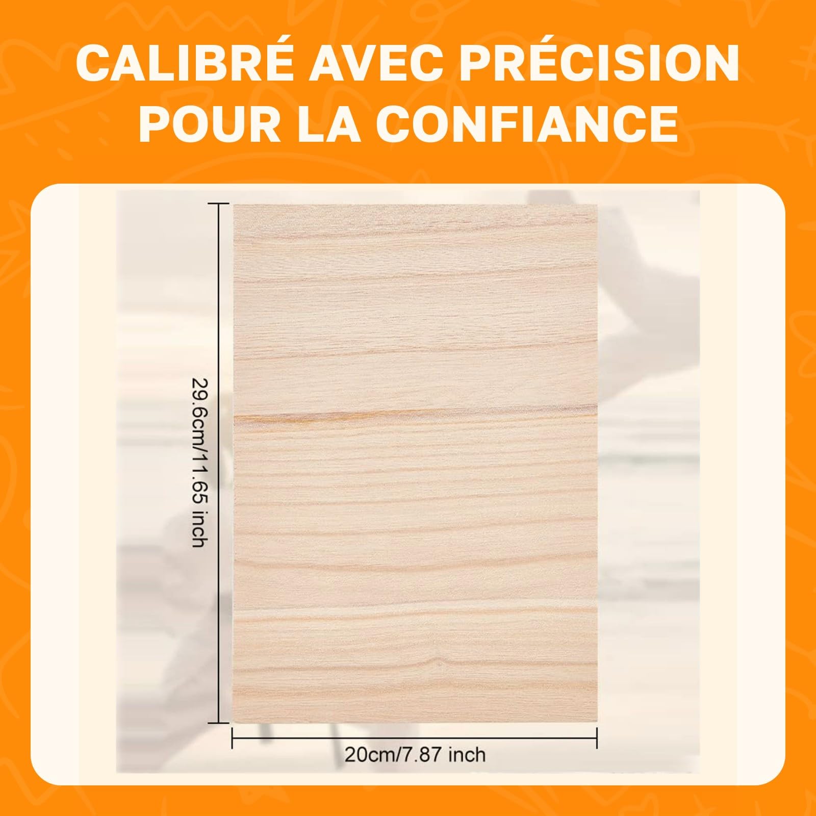 Planche de Taekwondo 10x, Planche de Casse de Bois pour Enfants et Adultes, Accessoire équipement de poinçonnage