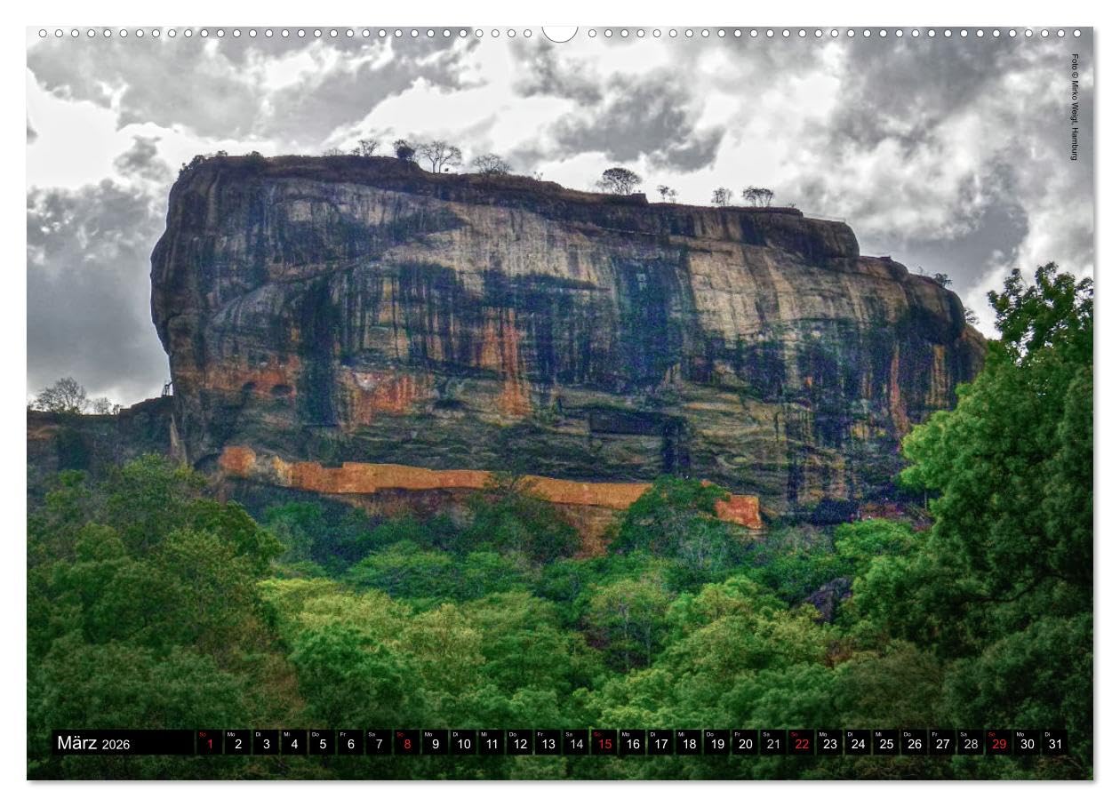 Sri Lanka 2026 – Exotische Welt (hochwertiger Premium Wandkalender 2026 DIN A2 quer), Kunstdruck in Hochglanz: Beeindruckende Naturlandschaften und ... in hochauflösenden Bildern (CALVENDO Orte)