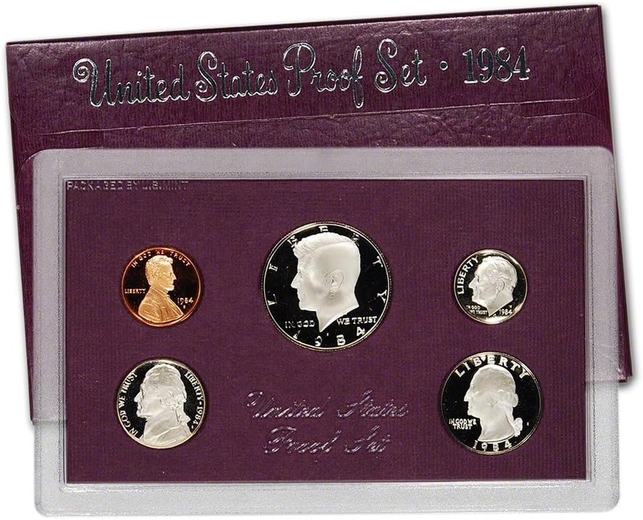 1984 S US Mint Proof Set OGP