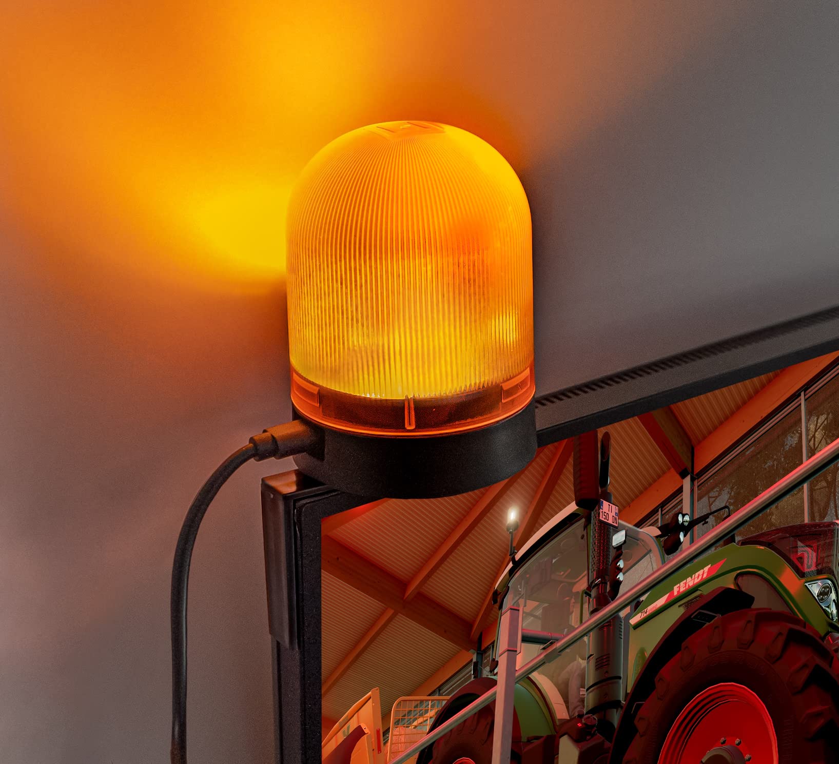Farming Simulator Beacon Light (Rundumleuchte für PC Simulation, 8 LEDs, USB Typ-A, kompatibel mit Windows 10/11, PC Gaming Zubehör)