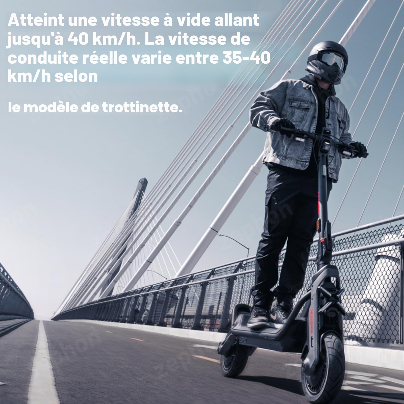Zephon New Tuning Chip Unlock Cable for Segway Ninebot Max GT3 D - Performance Upgrade Travd 40 km/Helling Spee Built-in Quick Switch Button for Rapid Power on/Off Control of the Chip