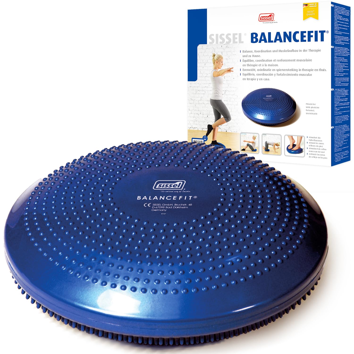SISSEL Cuscino tondo per equilibrio Balance Fit