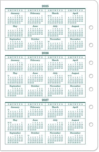 Miniatura 8 de FranklinCovey - Planificador semanal original encuadernado en anillo (clásico, abril de 2025 a marzo de 2026)