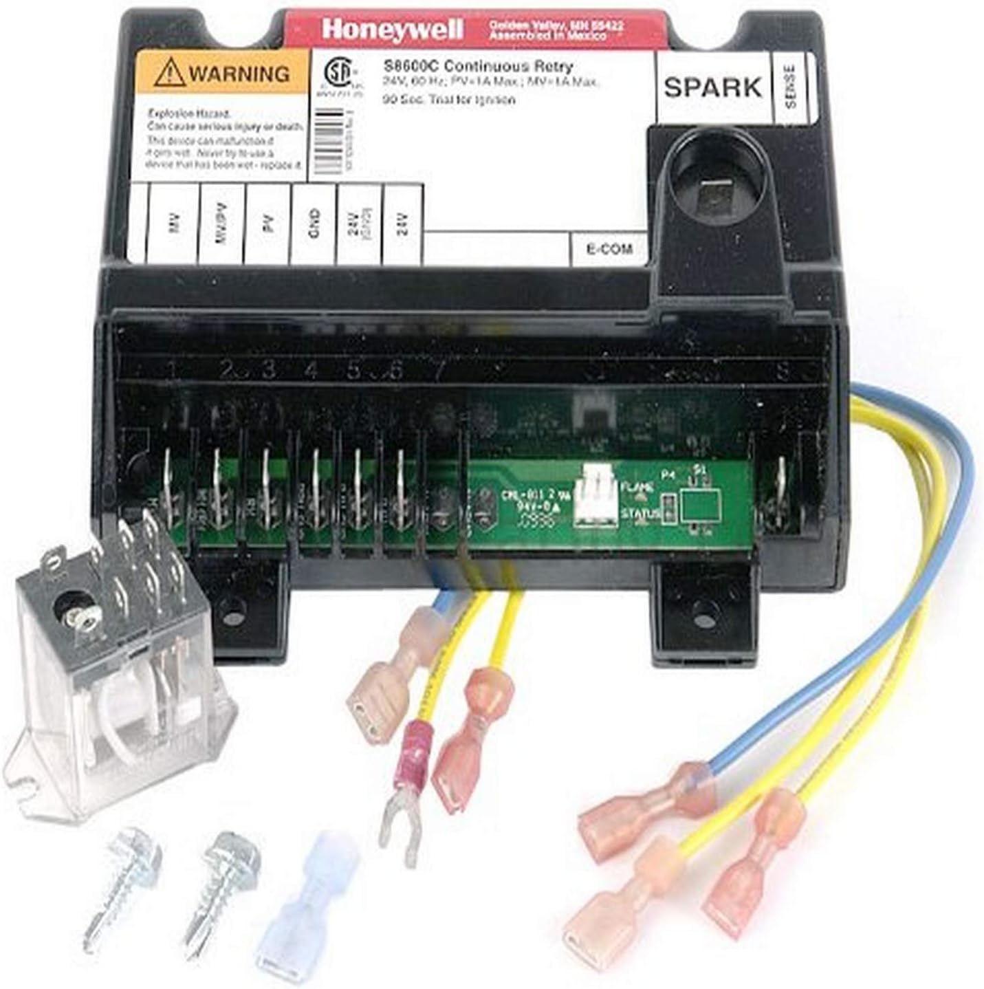 Pentair RE0100900 Electronic Natural Gas Standing Pilot Ignition Control Replacement MegaTherm Pool and Spa Heater