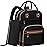 Tenot Diaper Bag Backpack for Women with Changing Pad, Baby Bag with Insulated Pockets Multifunctional Diaper Bags For Baby Girl Boy Waterproof Baby Bags For Boys Girls Maternity Bag Black