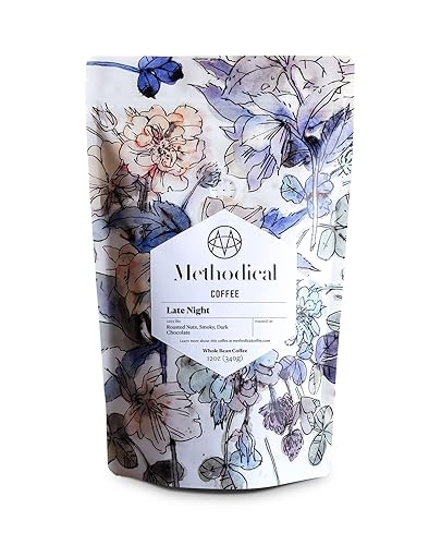 Café de grano entero a altas horas de la noche café tostado oscuro 100% arábica suave con notas audaces y de chocolate, recién tostado en los