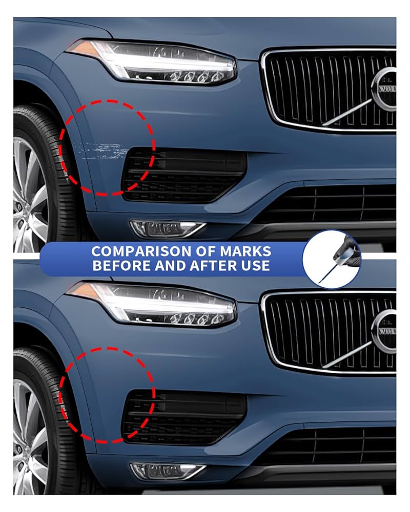 Amazon.com: PARTS4EV 723 Denim Blue Metallic Touch Up Paint