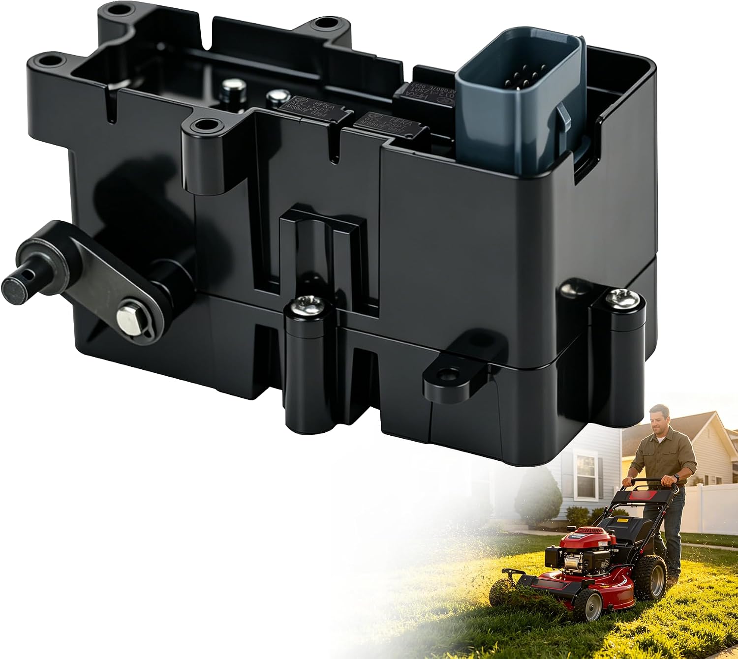 New 136-4213 Brake Box Assembly Brake Control Module ASM,Replacement for Toro Lawn Mowers & Exmark Quest Series-Compatible with Toro Lawn Tractors,Exmark Quest e/s Series # 130-6892,132-0935,136-4213