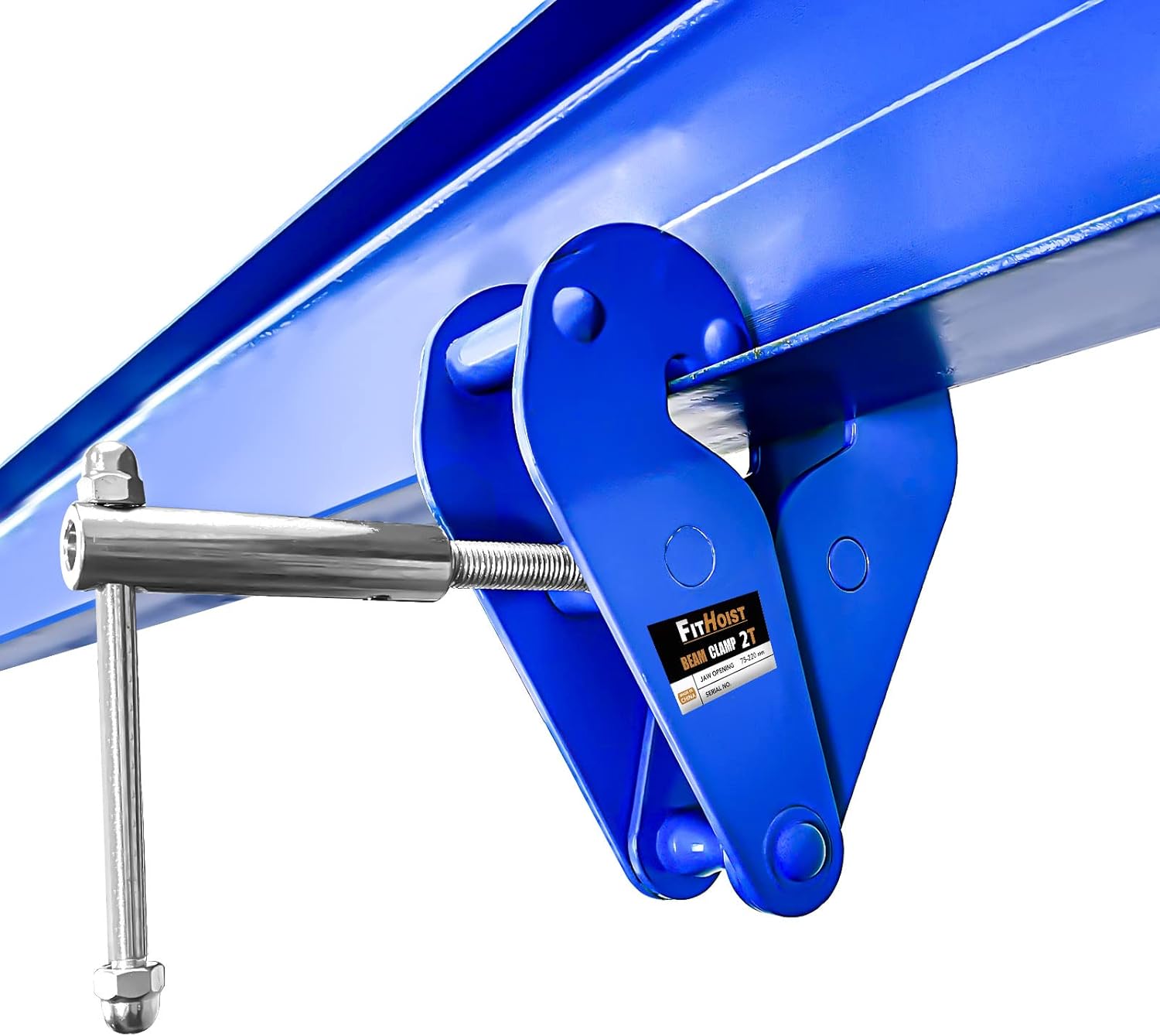 FITHOIST Beam Clamp 4400lbs 2 Ton Load Capacity I Beam Clamp Lifting Clamp 3inch9inch