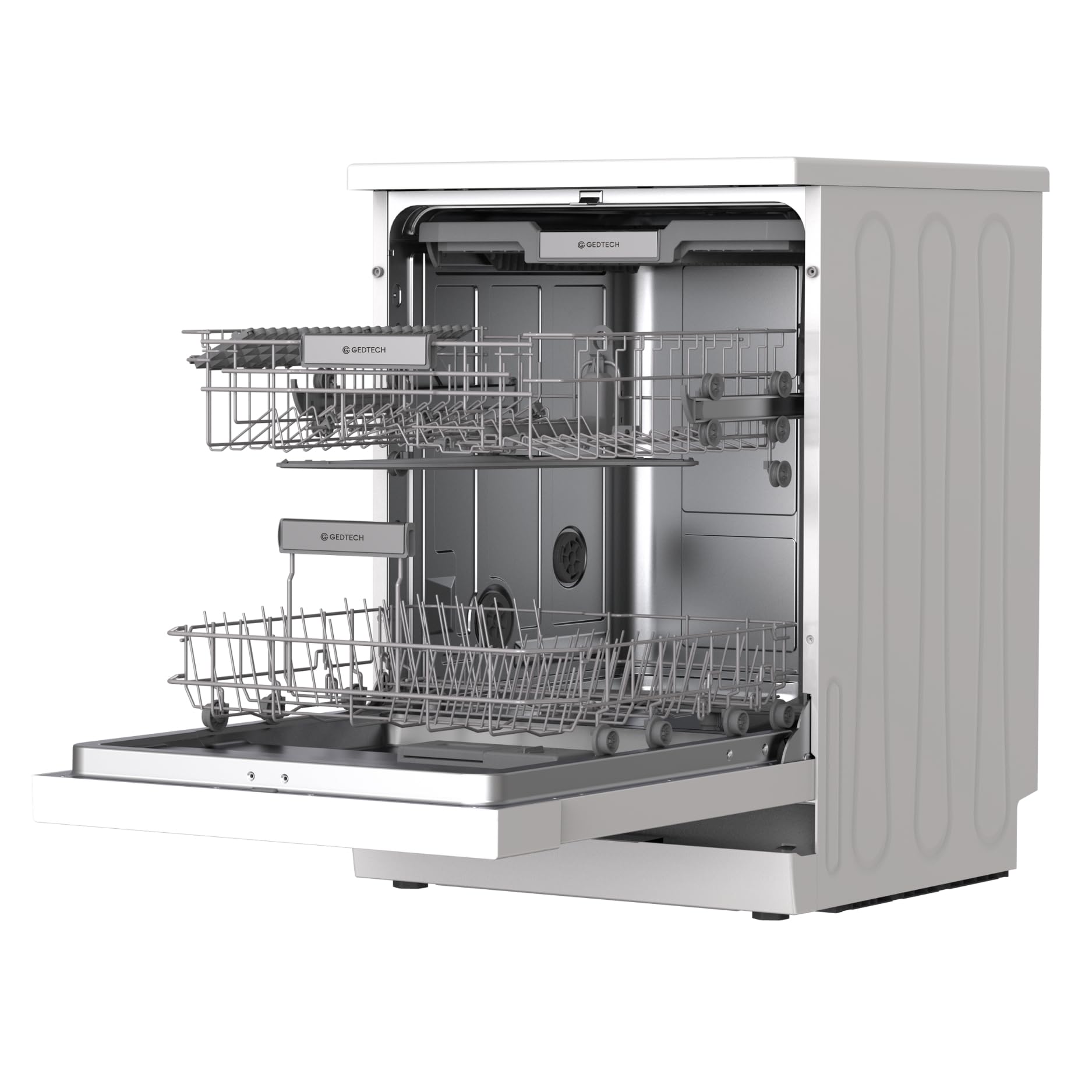 GEDTECH Lave-vaisselle GLV1542WH 15cv 42 dB Ultra silencieux Classe C Blanc