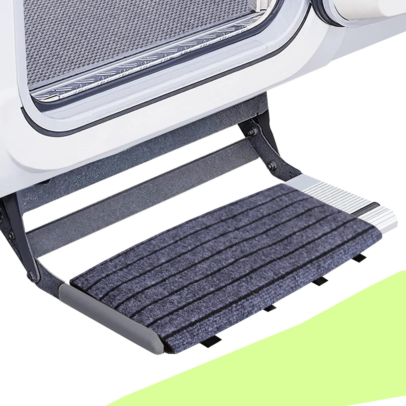 Motorhome - Alfombrilla protectora ajustable antideslizante con reflectante, fácil de instalar para pedales, accesorios de camping