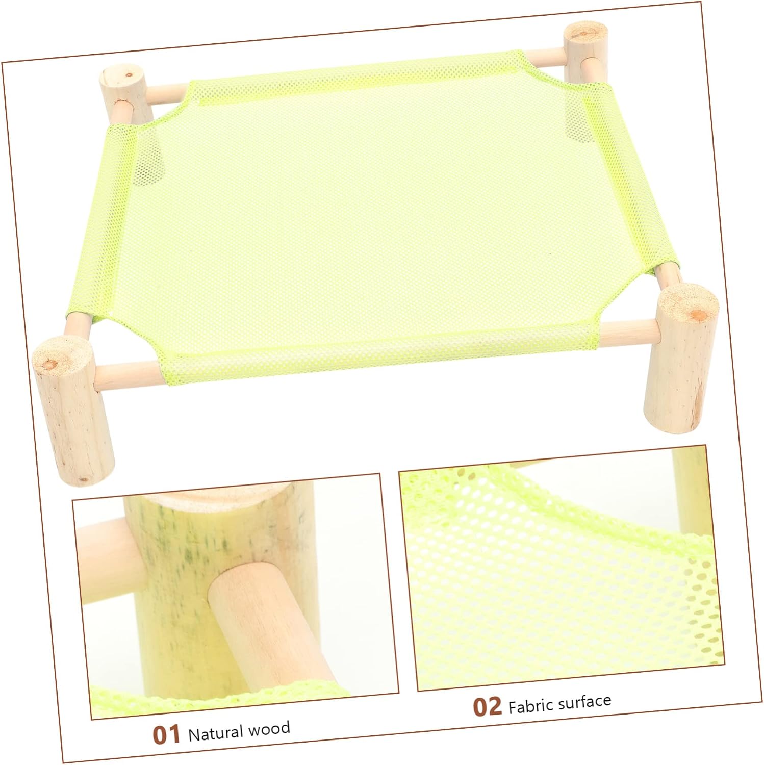 1set Hanging Bed for Bearded Dragon Creative Reptile Hammock Lizard Swing Toy