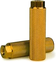 Vista 4 de Clavijas para bicicleta de aleación de aluminio antideslizantes, 2 unidades, para ejes de 3/8 pulgadas