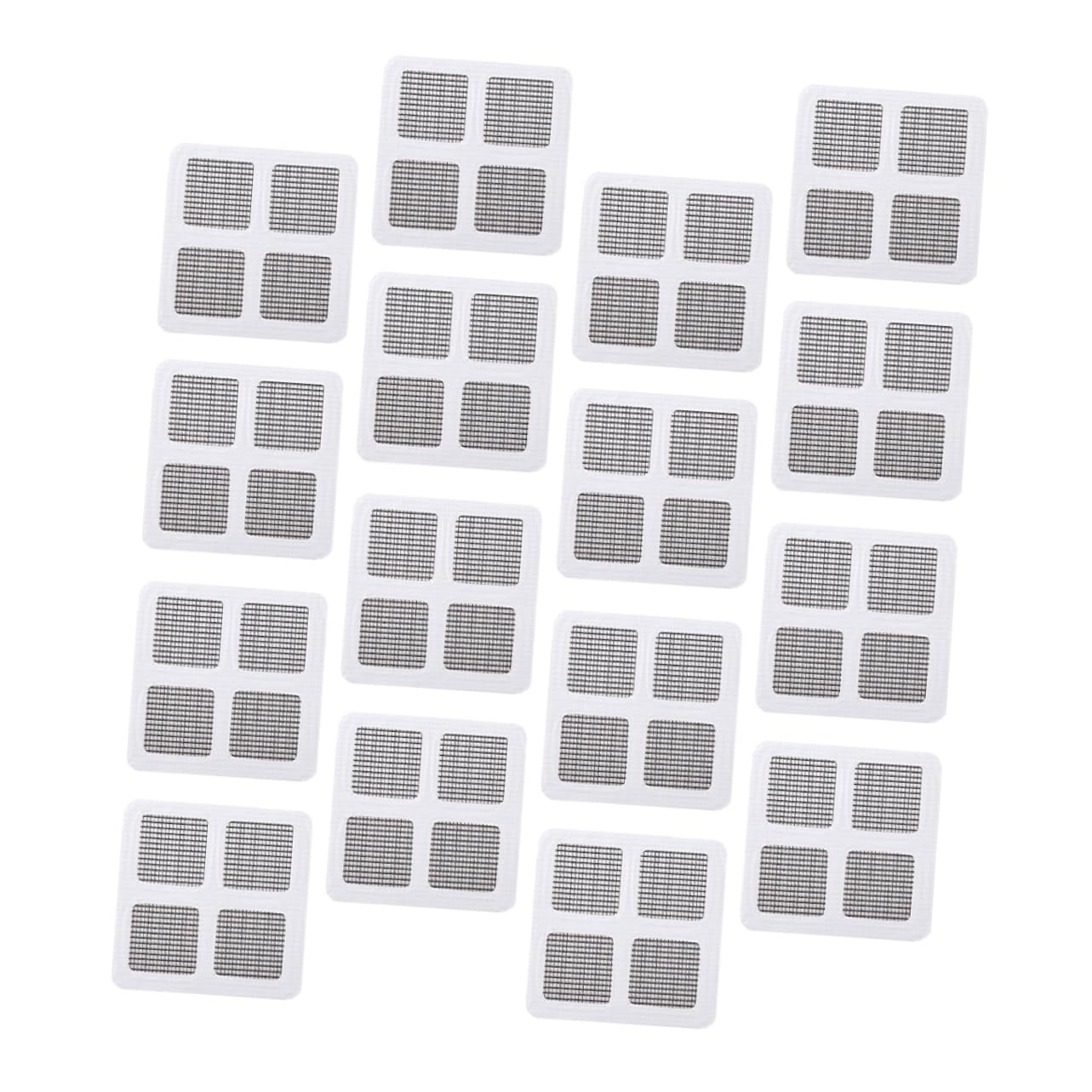 LIFKOME 30sheets Window Screen Repair Mesh Patch Self-Adhesive Screen Repair Kit for of Tears and and Doors and Easy to Use
