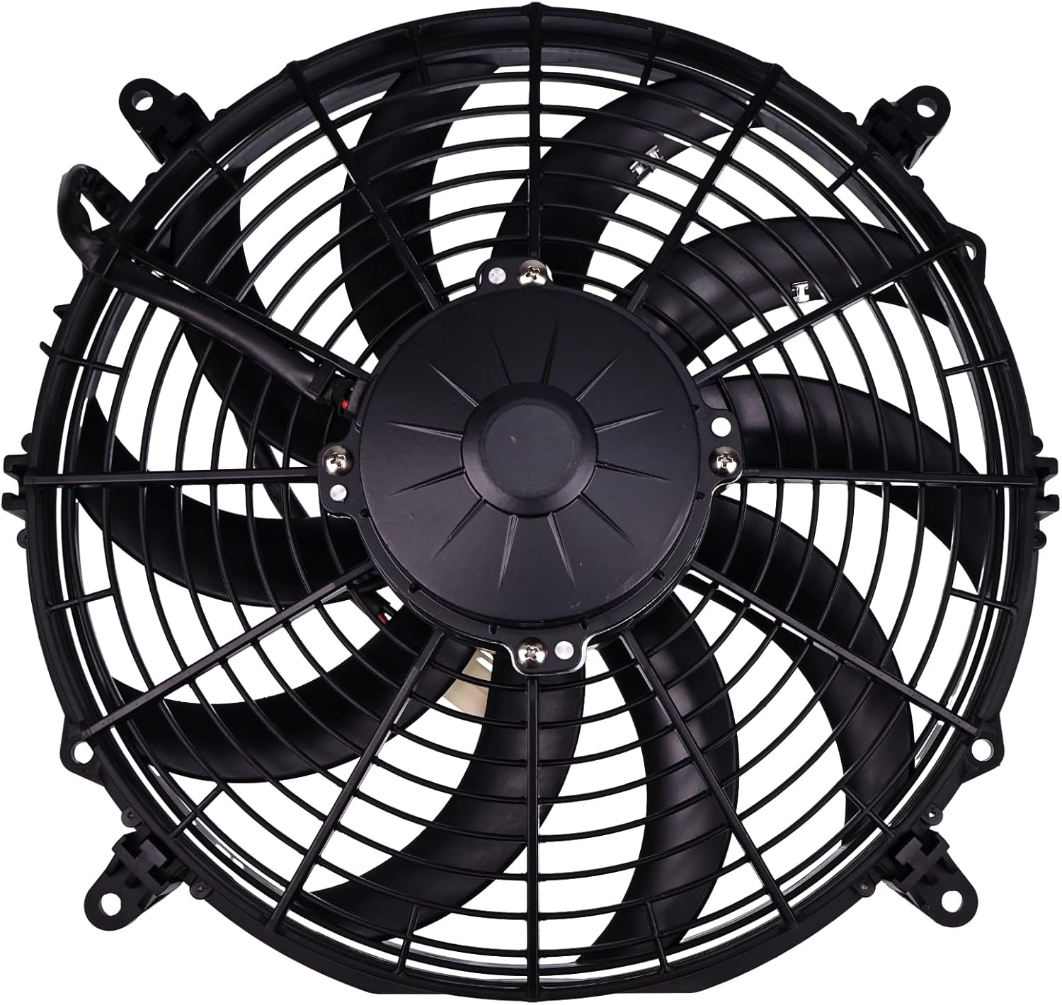 FridayParts Replacement 12" 24V Cooling Low-Profile Fan 30100351 Compatible for Spal VA10-BP9/C-25S