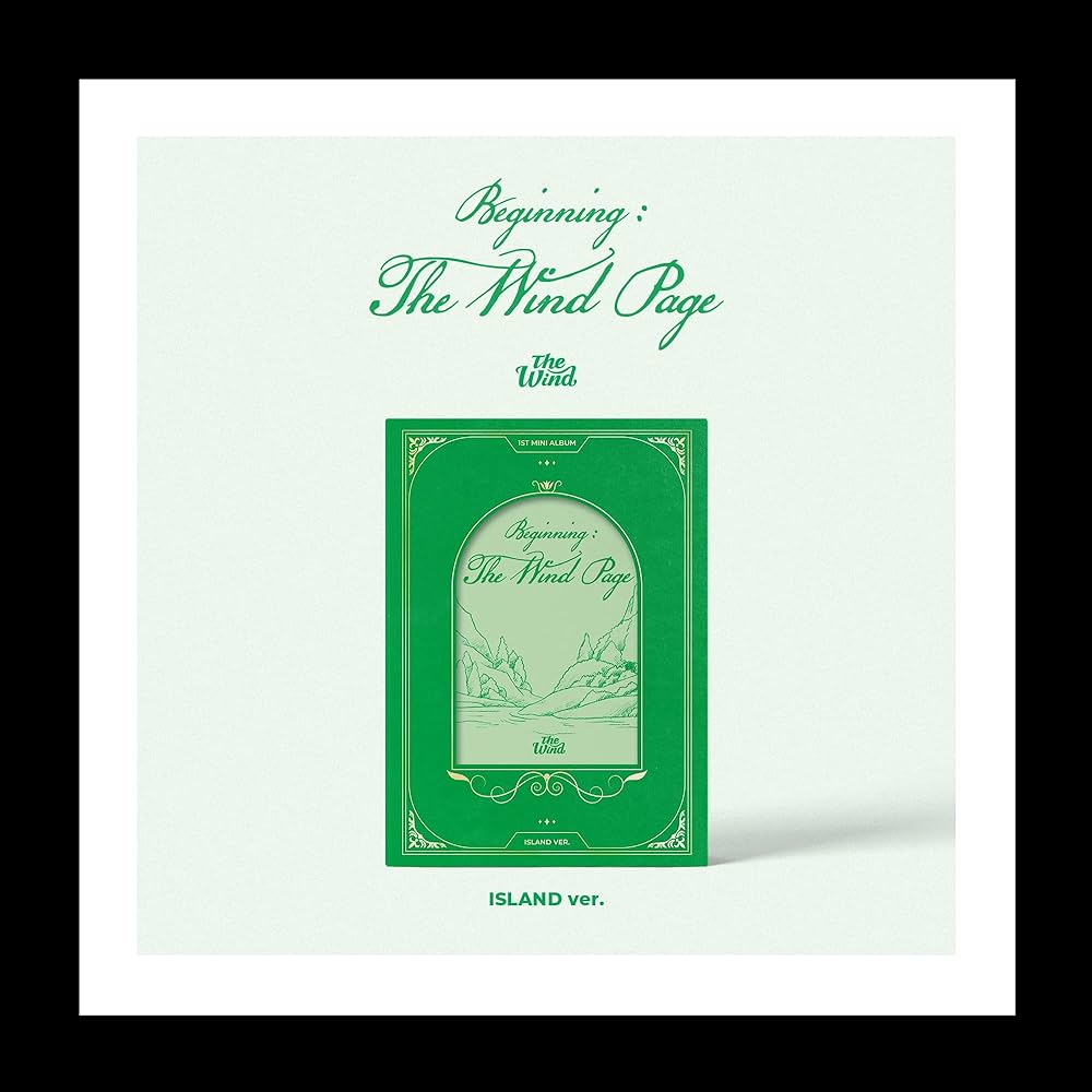 タレントカード THEWIND Unit The Wind Beginning : The Wind Page 1st Mini Album ISLAND