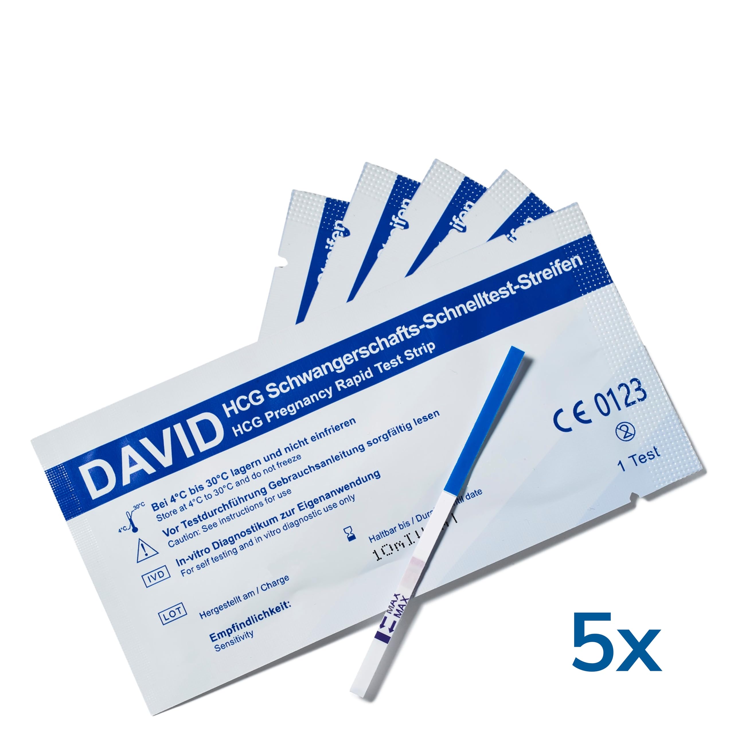 WomanToMum® Kinderwunsch-Tabletten + 5 Schwangerschaftstests I 14 hochdosierte Nährstoffe I 60 Kapseln