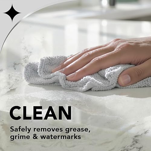 Miniatura 4 de Weiman Quartz Countertop Cleaner and Polish (2 Pack w/Micro Towel) Clean and Shine Your Quartz Countertops Islands and Stone Surfaces with Ultra