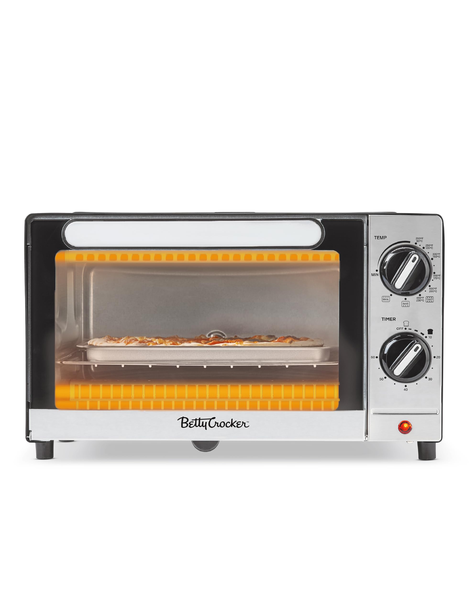 Betty Crocker 9L 2-Slice Toaster Oven