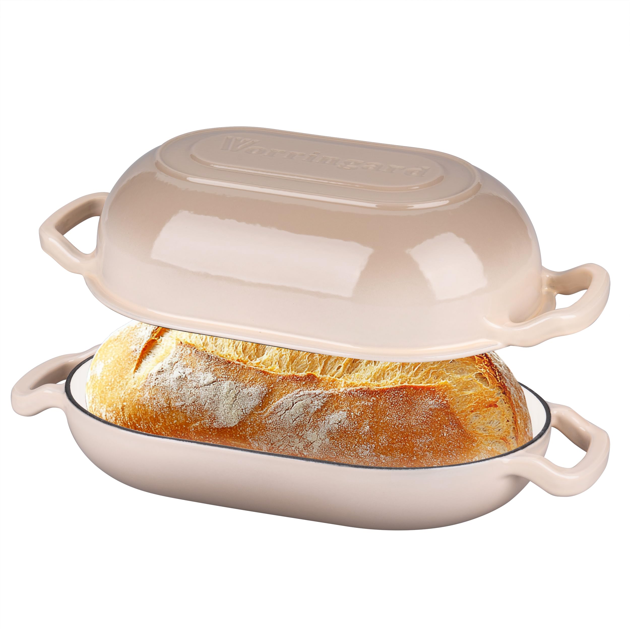 VORRINGARD Enameled Cast Iron Sourdough Bread Oven