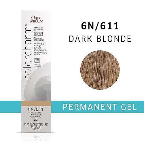 Vista 75 de Color Charm Tinte permanente en gel para el cabello 10Gv Rubio Miel