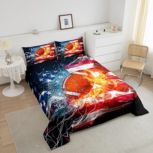 Miniatura 8 de Erosebridal Juego de edredón de caballo para niñas, tamaño matrimonial, elegante, juego de ropa de cama de cerezo para niños y adolescentes, con