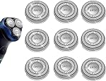 6 Pack SH30 Replacement Head Compatible with Philips Norelco Series 3000/2000/1000,New Upgraded SH30 Replacement Double Blades for norelco 1000 Replacement Heads